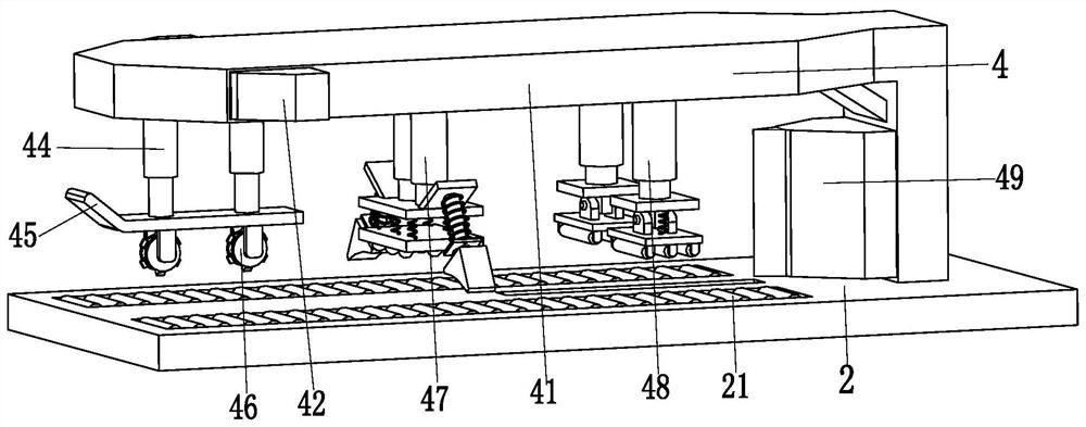 A hog hanging automatic processing system