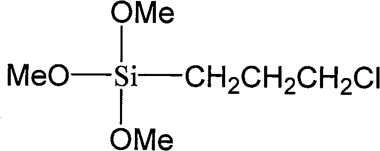 Sulfuric silane coupling agent and its synthesis process