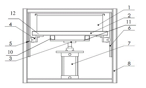 Water tank jacking mechanism