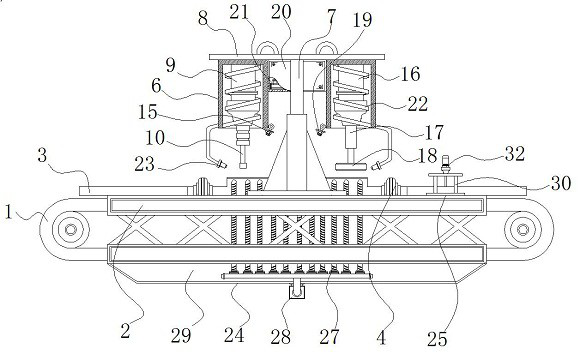 Automatic slotting and grinding integrated equipment for machining electronic parts for communication