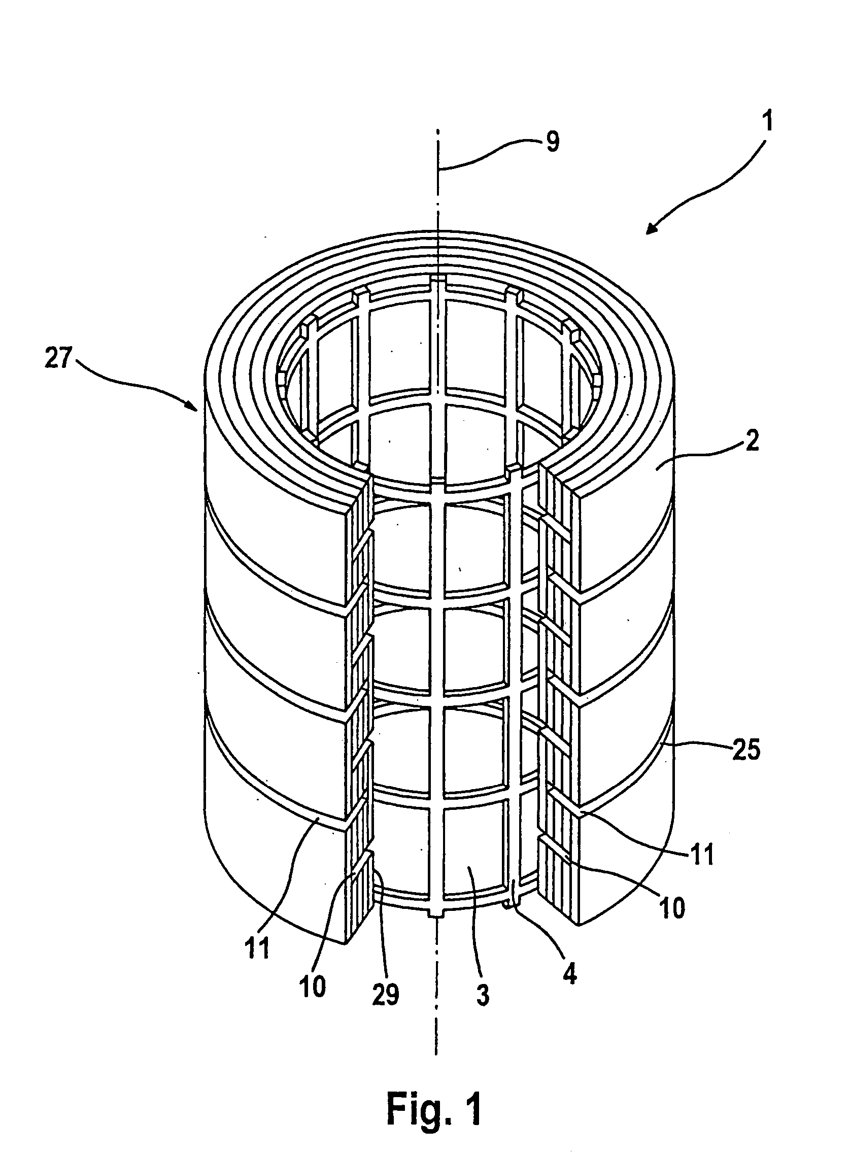 Filter module and method for its manufacture