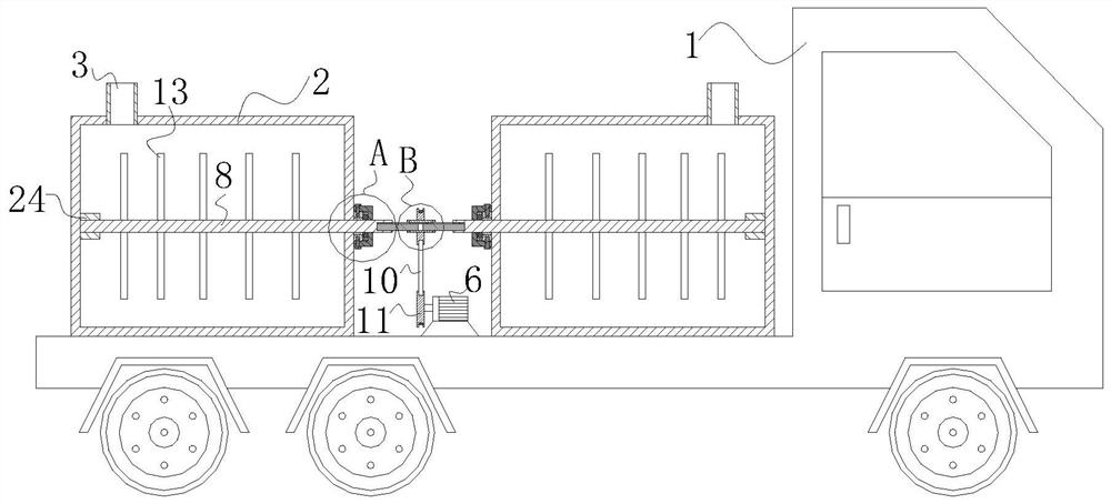 Device and method for solidifying raised dust on construction site of building engineering