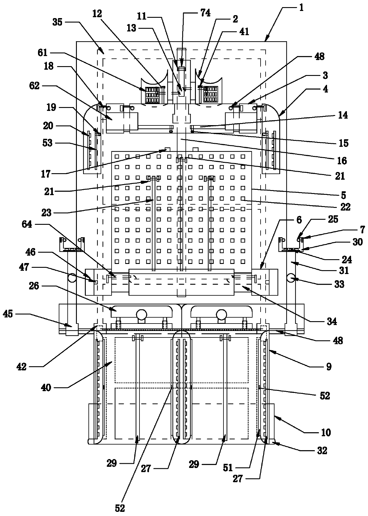 3D omnibearing massage chair