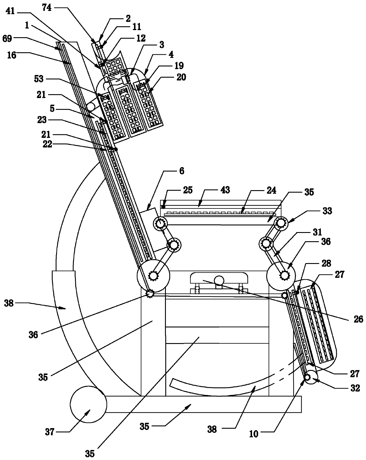 3D omnibearing massage chair