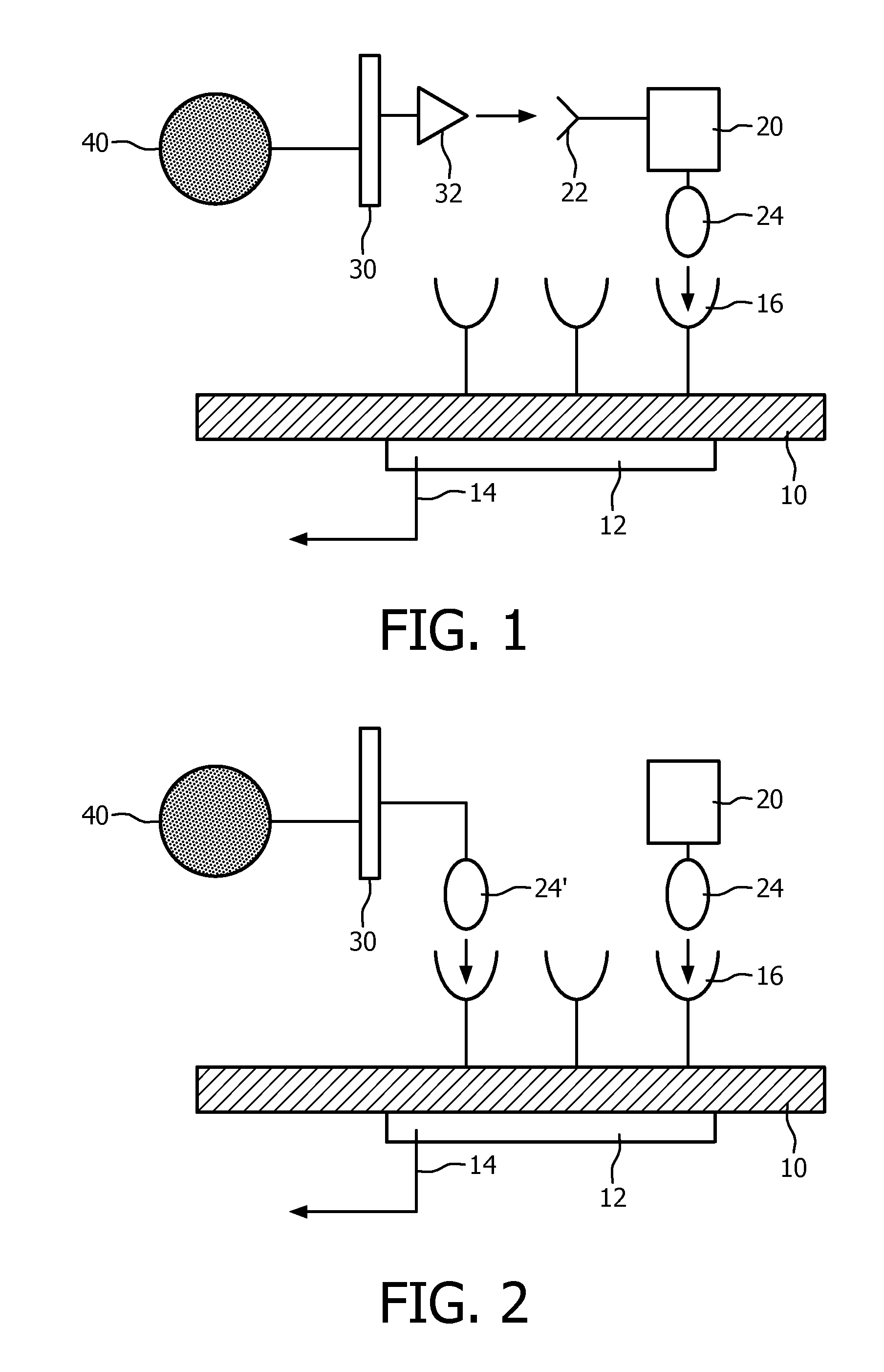 Magnetic sensor device, method of operating such a device and sample