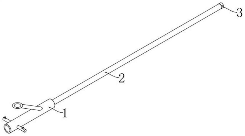 Transurethral ureter hard convection negative pressure channel lithotripsy and lithotripsy device