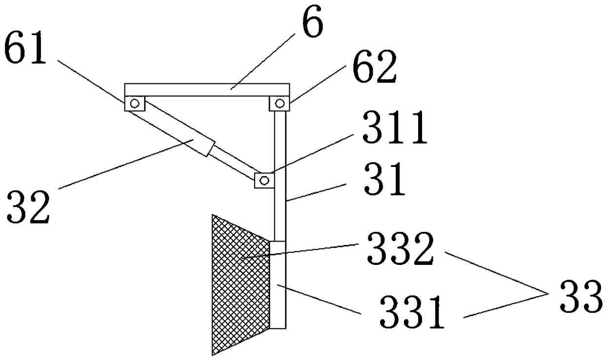 Fishing device of industrial wastewater treatment tank