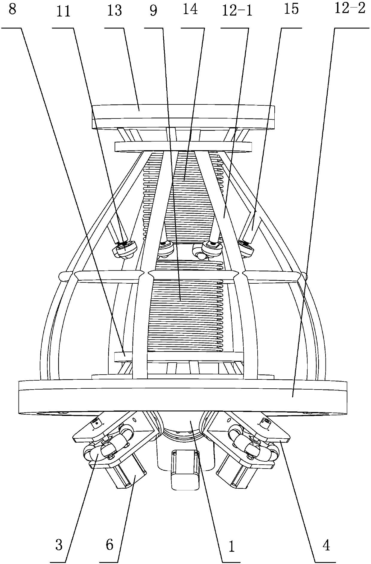 Spherical omnidirectional wheel mechanism based on artificial potential field