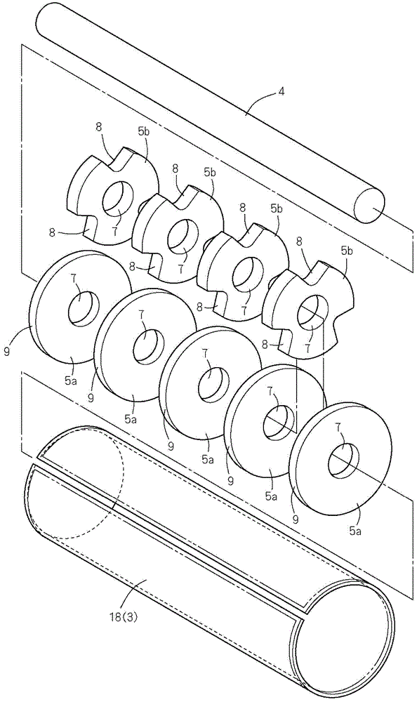 Rotary knife and method for manufacturing rotary knife