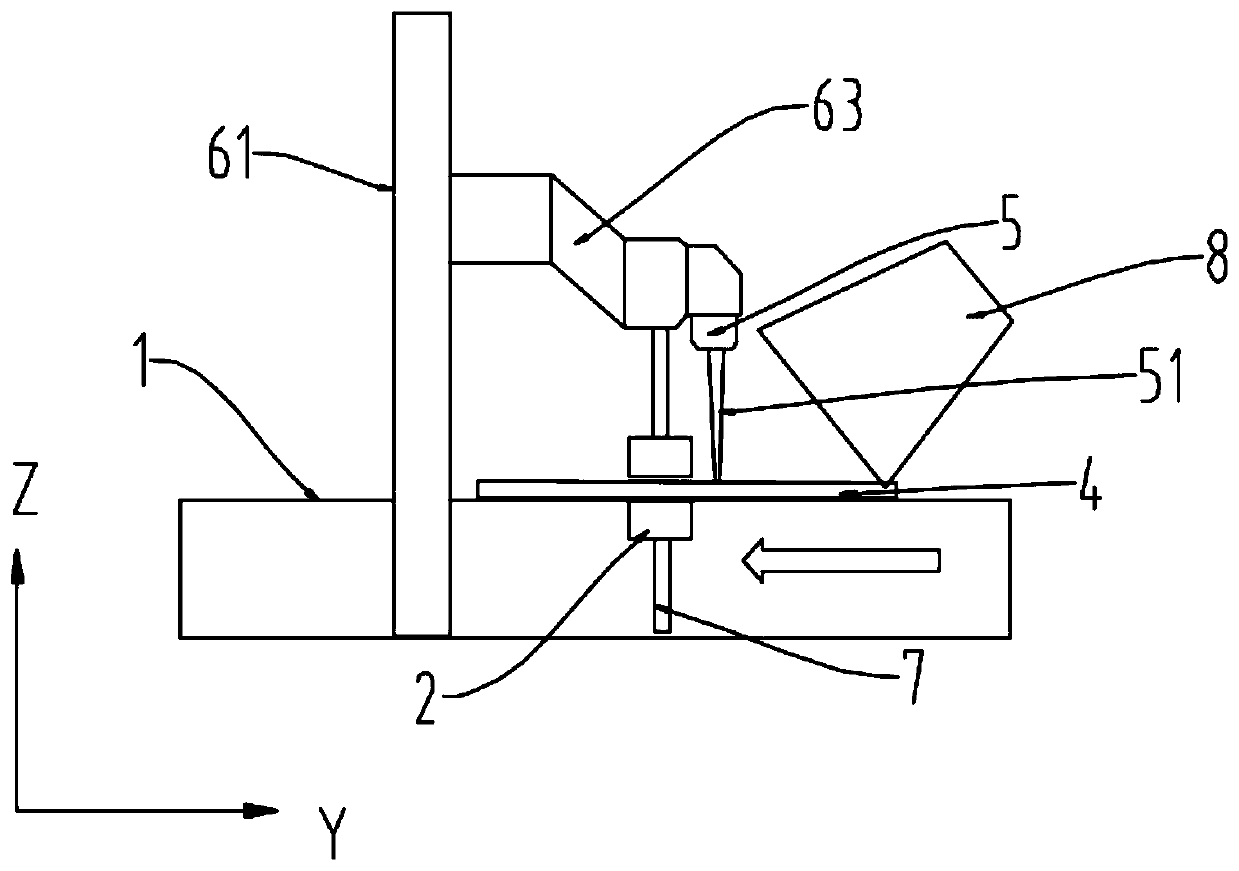 Laser cleaning real-time monitoring device and method