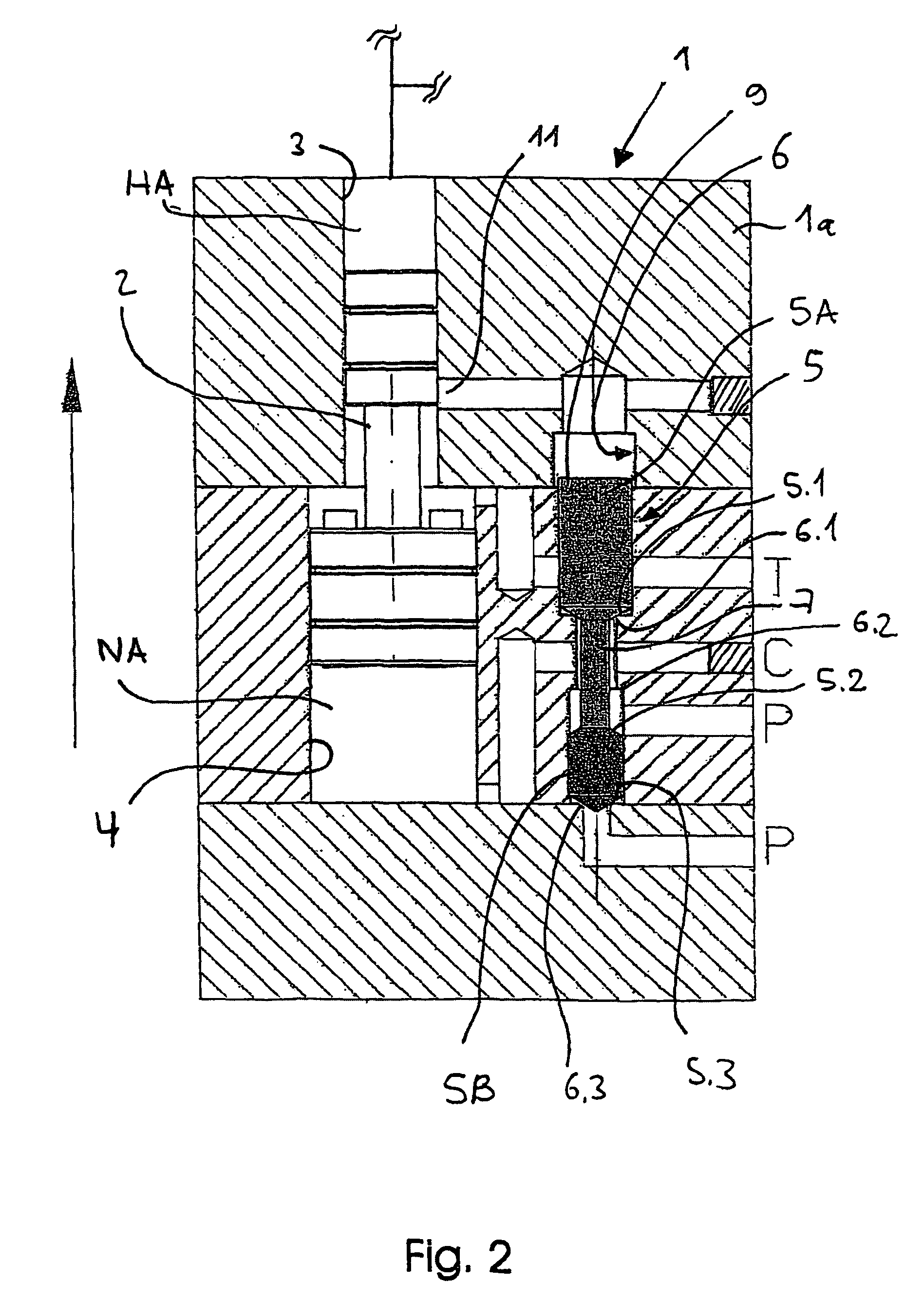 Pressure booster with double-seat valve