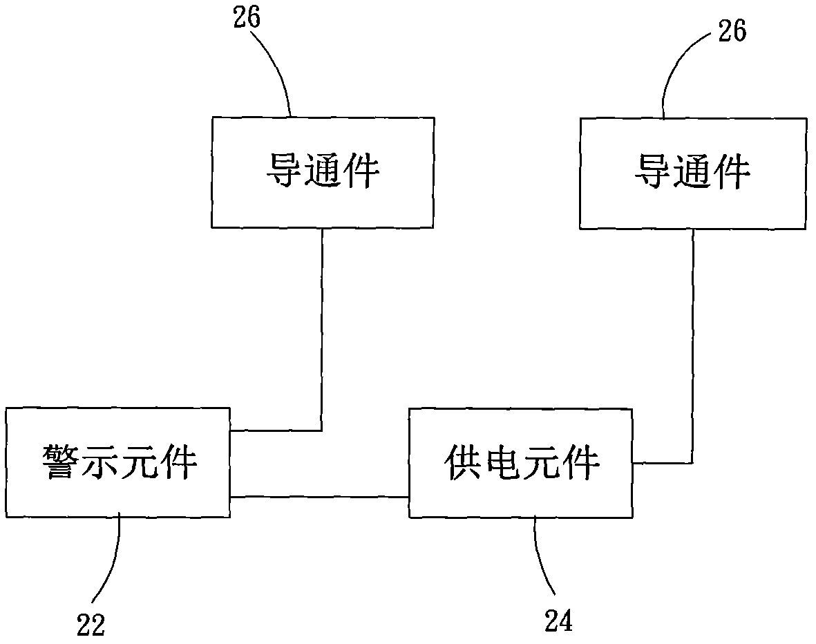 Bicycle braking device with warning effect