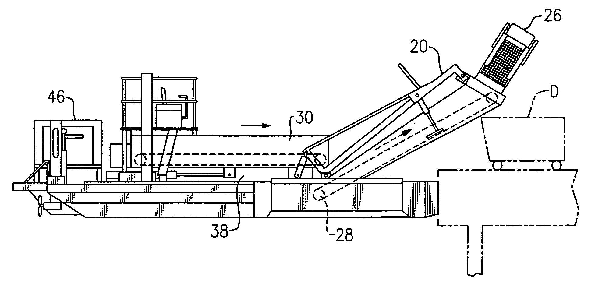 Trash collection skimmer boat