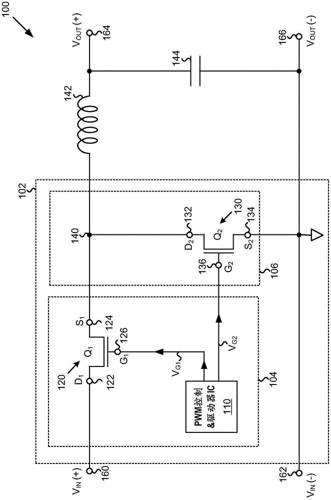 Power semiconductor package having reduced form factor and increased current carrying capability