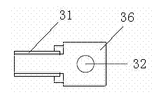 Double-torsion spring mounting bracket and manufacturing method thereof