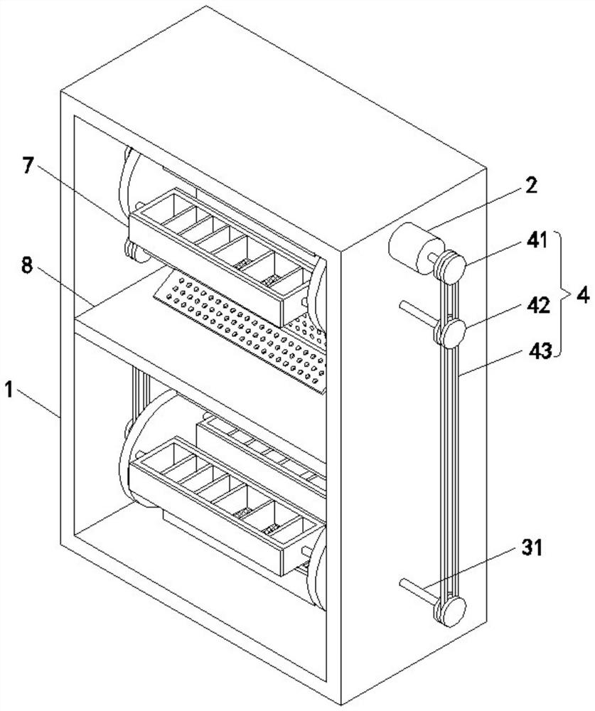 Baking device for food processing