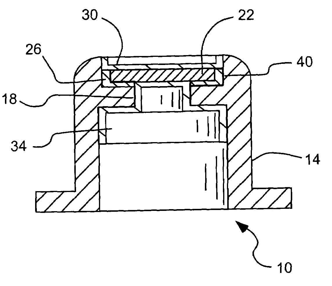 Radiation window and method of manufacture