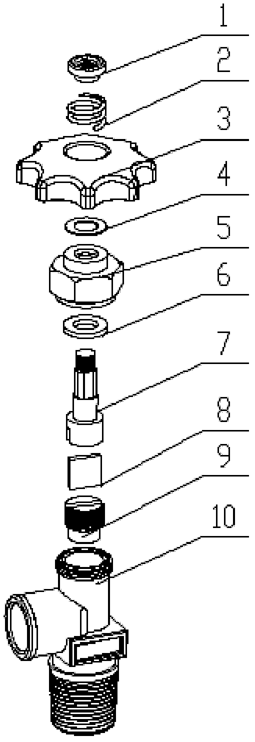 Automatic assembling line of liquefied petroleum gas cylinder valve