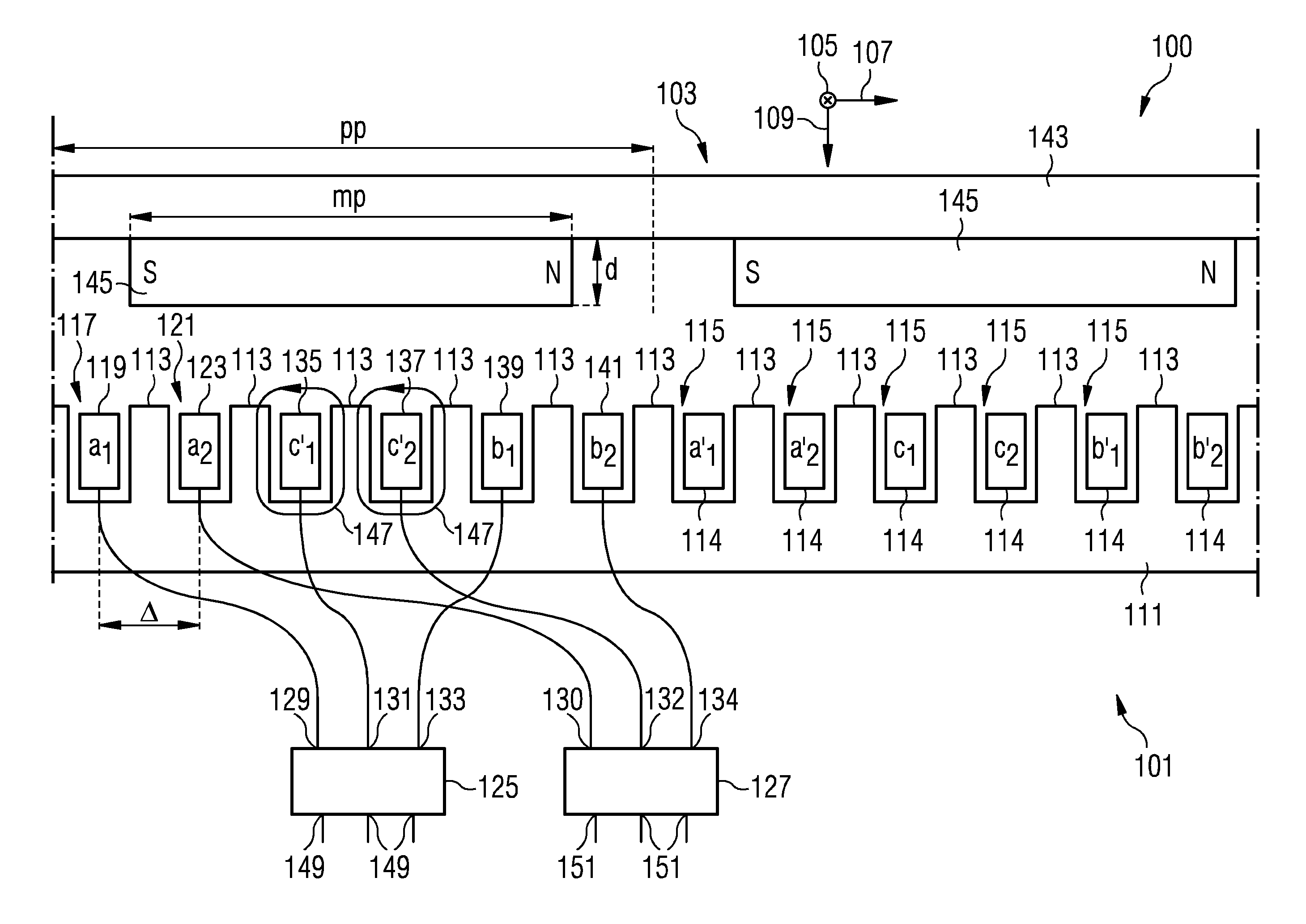 Stator arrangement and electrical generator