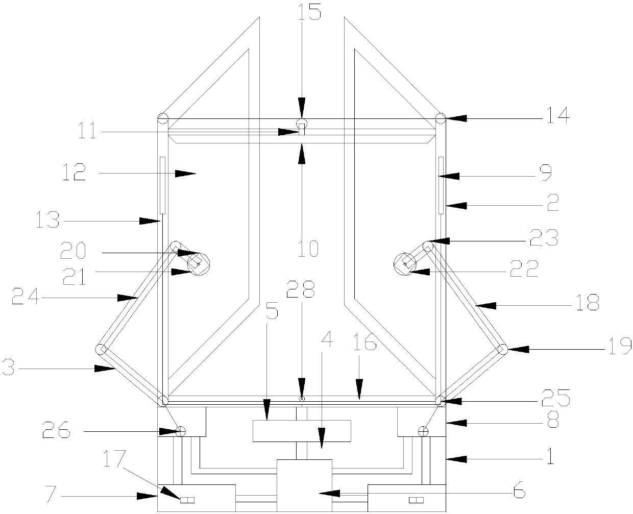 Wind-control window sensing system