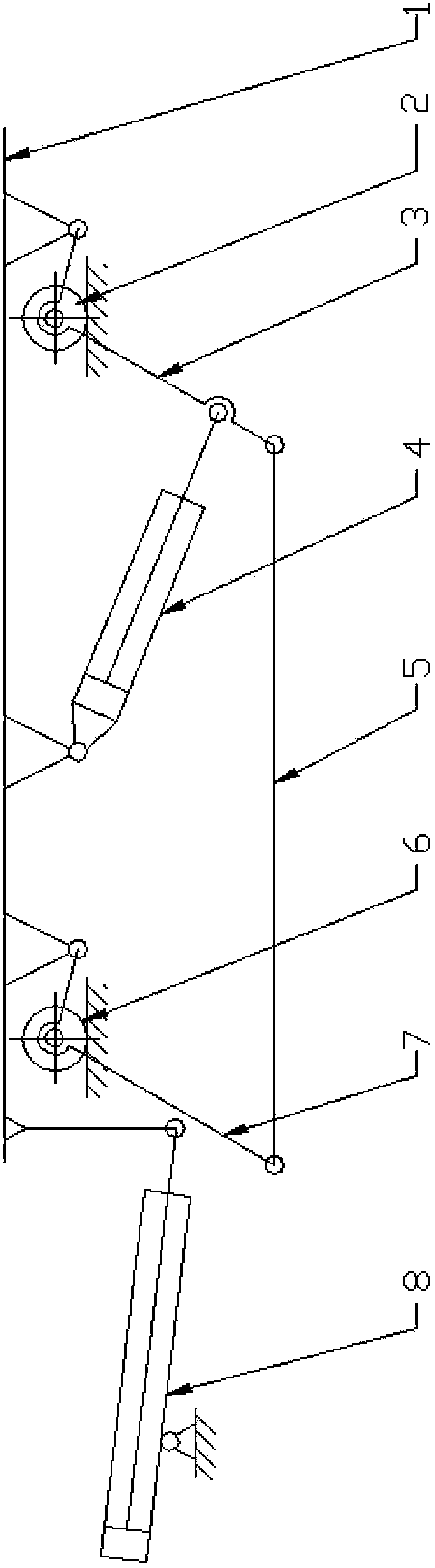 Assembly and disassembly device of weight balancing arm for testing wind power pitch bearing