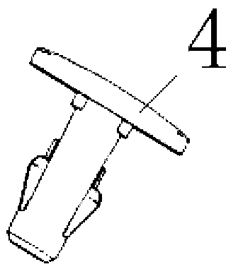 Split-type glass guide rail structure for car door and fixing method thereof