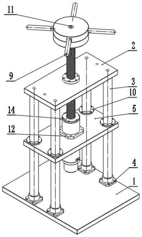 Precise spindle mounting auxiliary mechanism of multi-wire cutting equipment