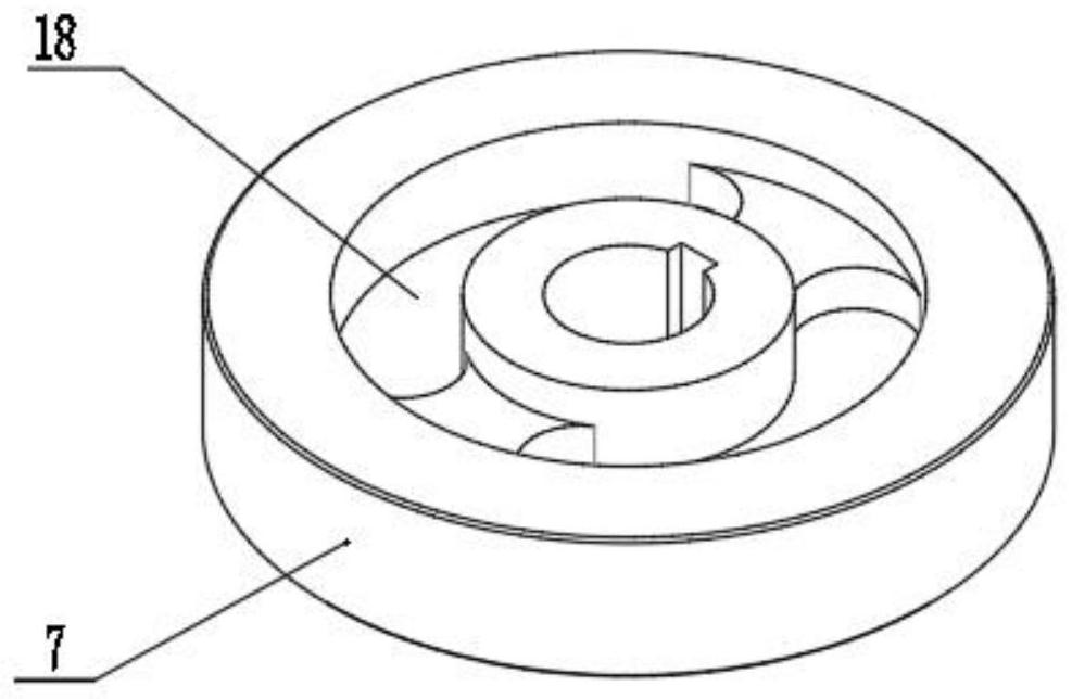 Precise spindle mounting auxiliary mechanism of multi-wire cutting equipment