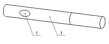 Cigarette containing benzpyrole gas capsule and smoking cessation method