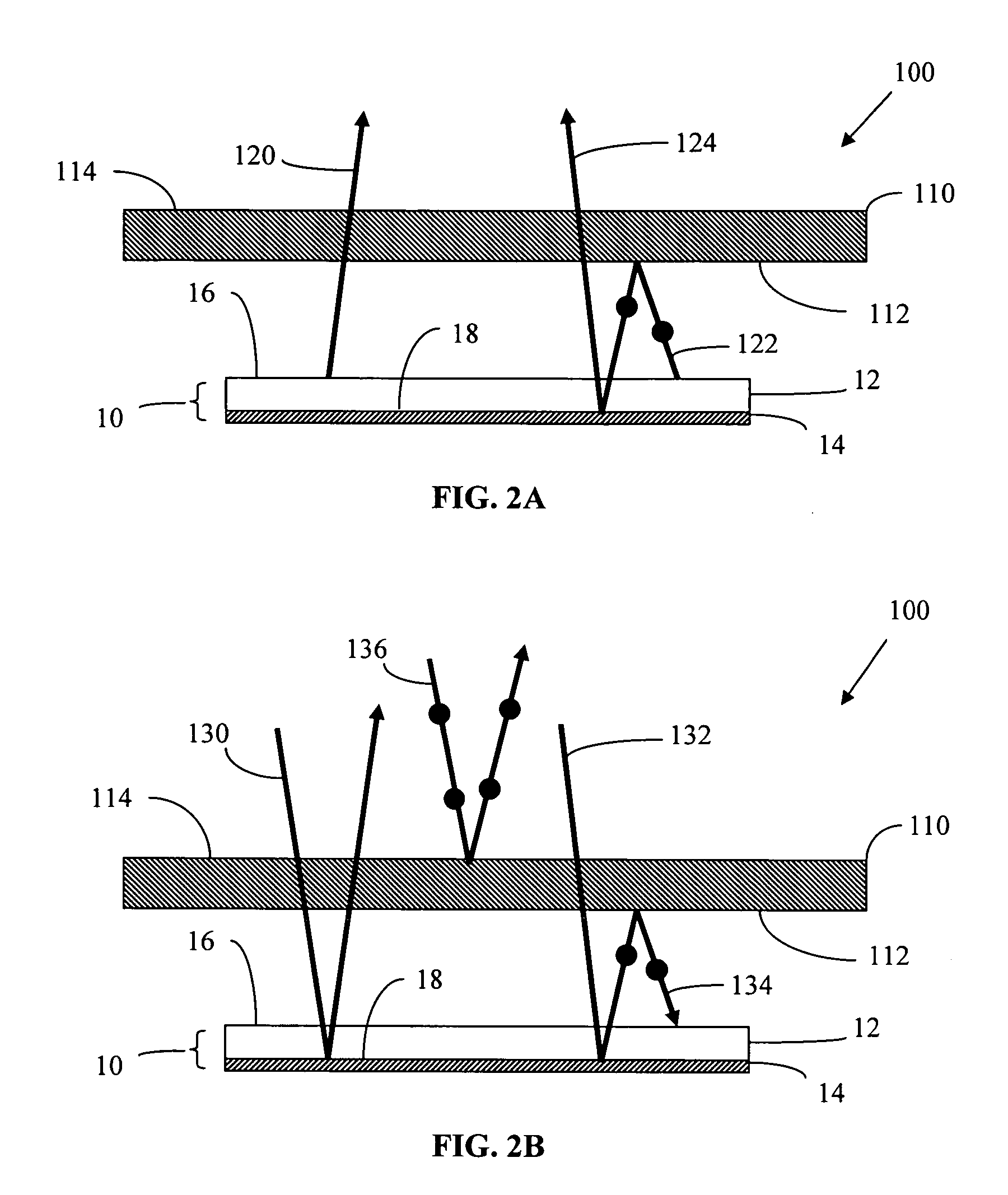 Light recycling illumination systems utilizing light emiting diodes