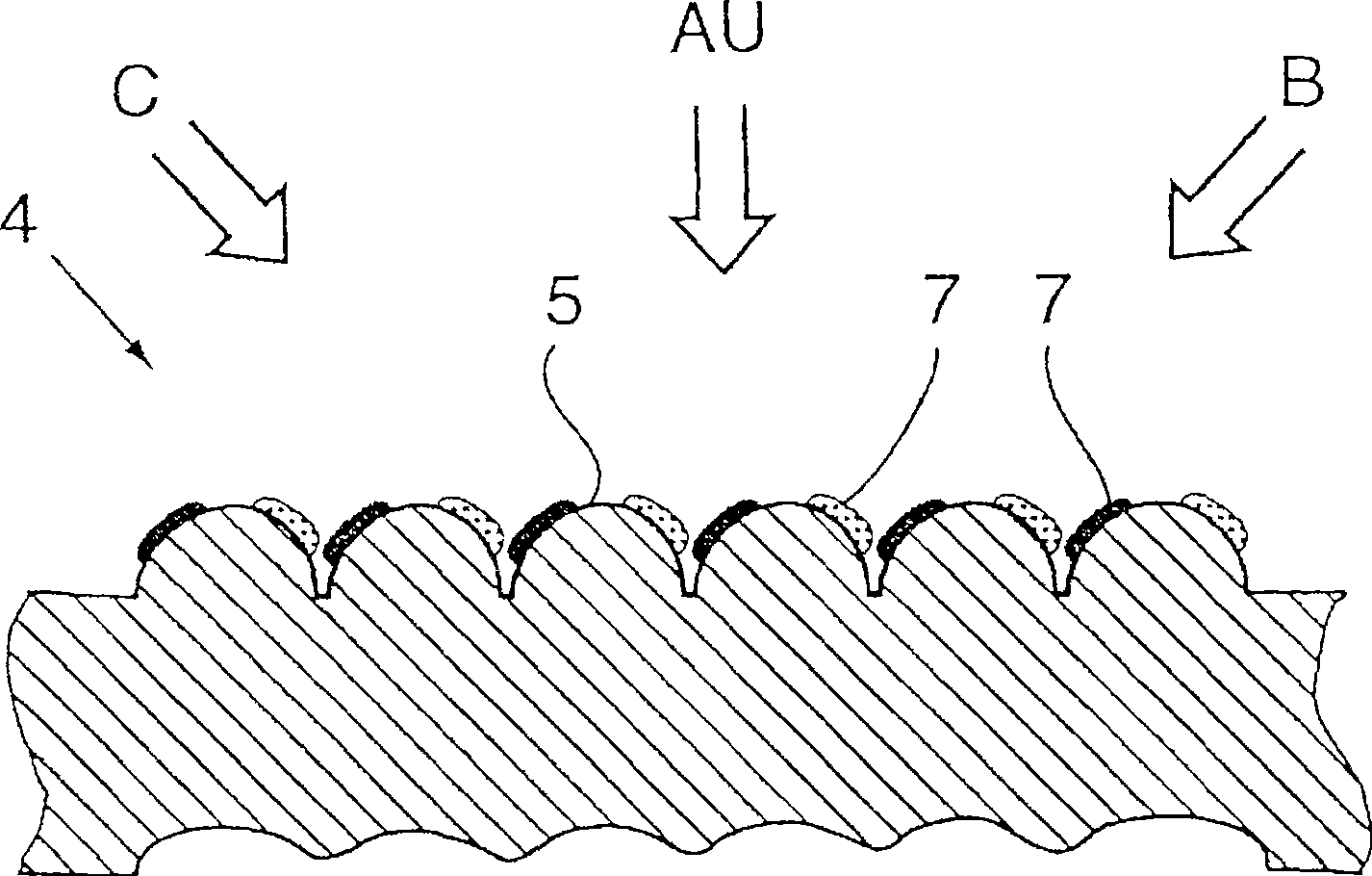 Security element with an optically variable structure