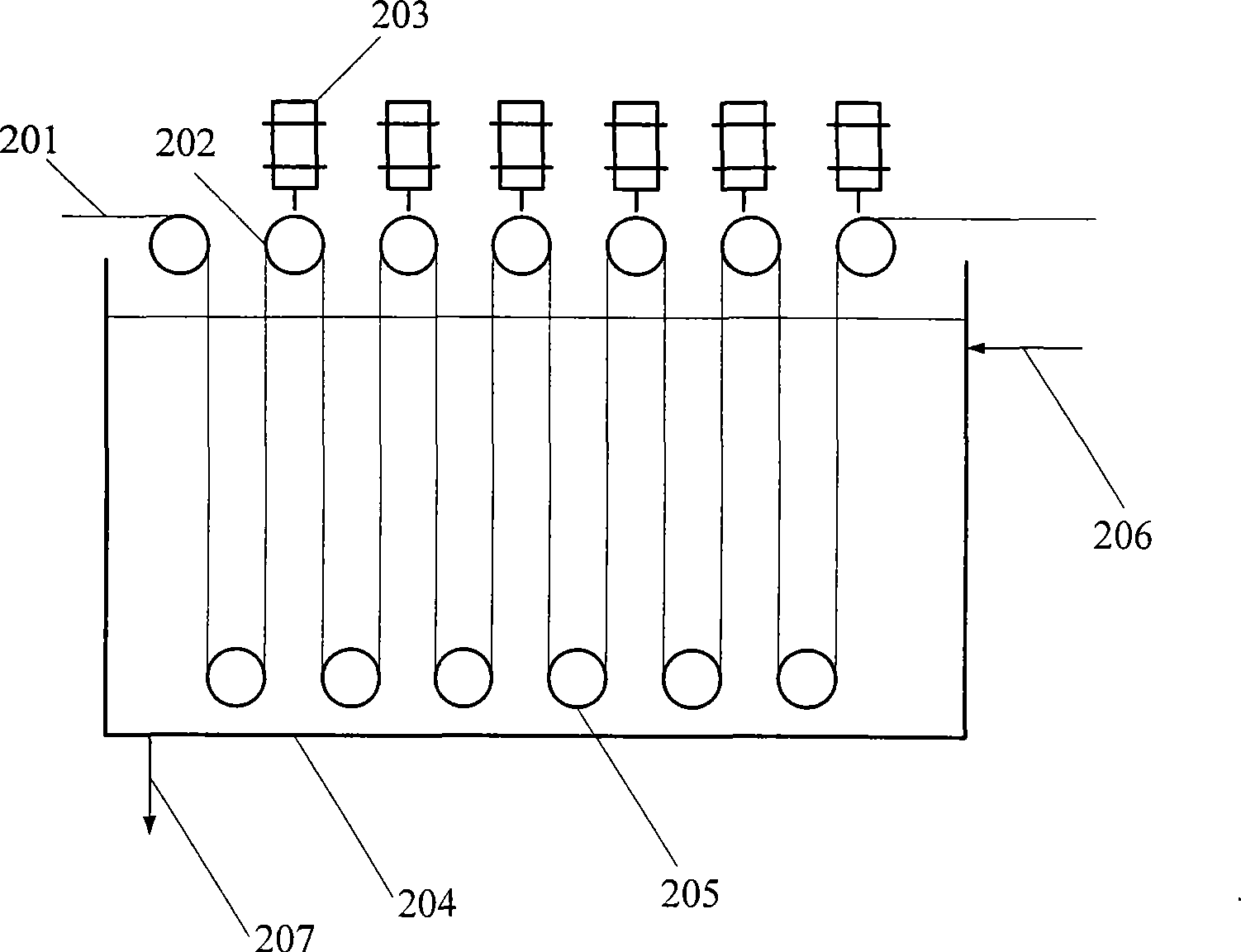 Method for preparing polybenzazole fiber