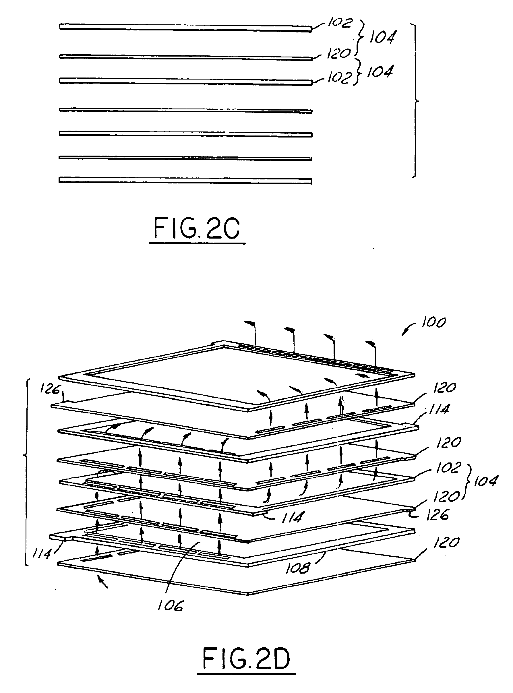 Plate-frame heat exchange reactor with serial cross-flow geometry