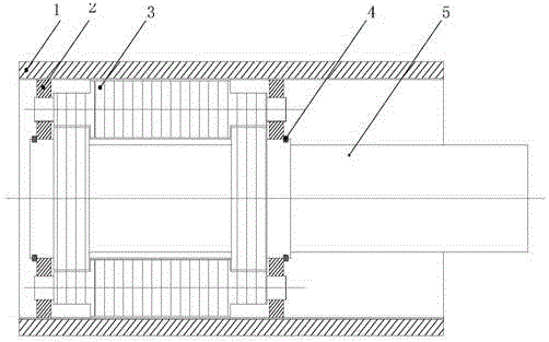 Differential planetary roller screw