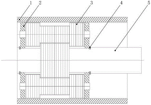 Differential planetary roller screw