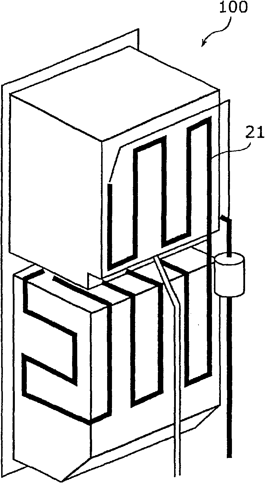 Refrigerator, and disinfecting device