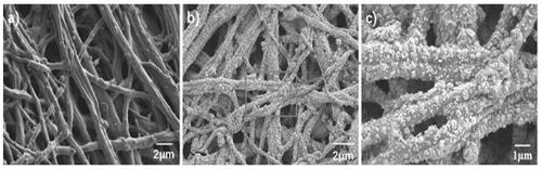 Metal oxide composite nano material based on eggshell membrane template, preparation method and application thereof