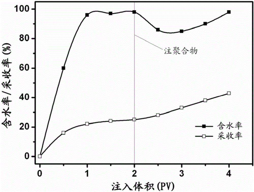 Temperature-resistant and salt-resistant oil displacing polymer containing nano particles