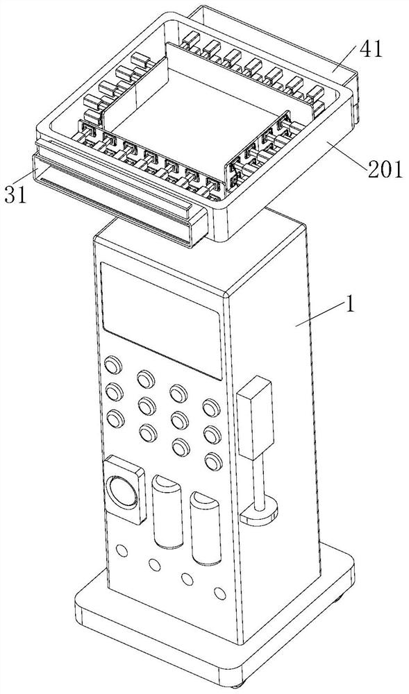Cleaning device for dialysis equipment
