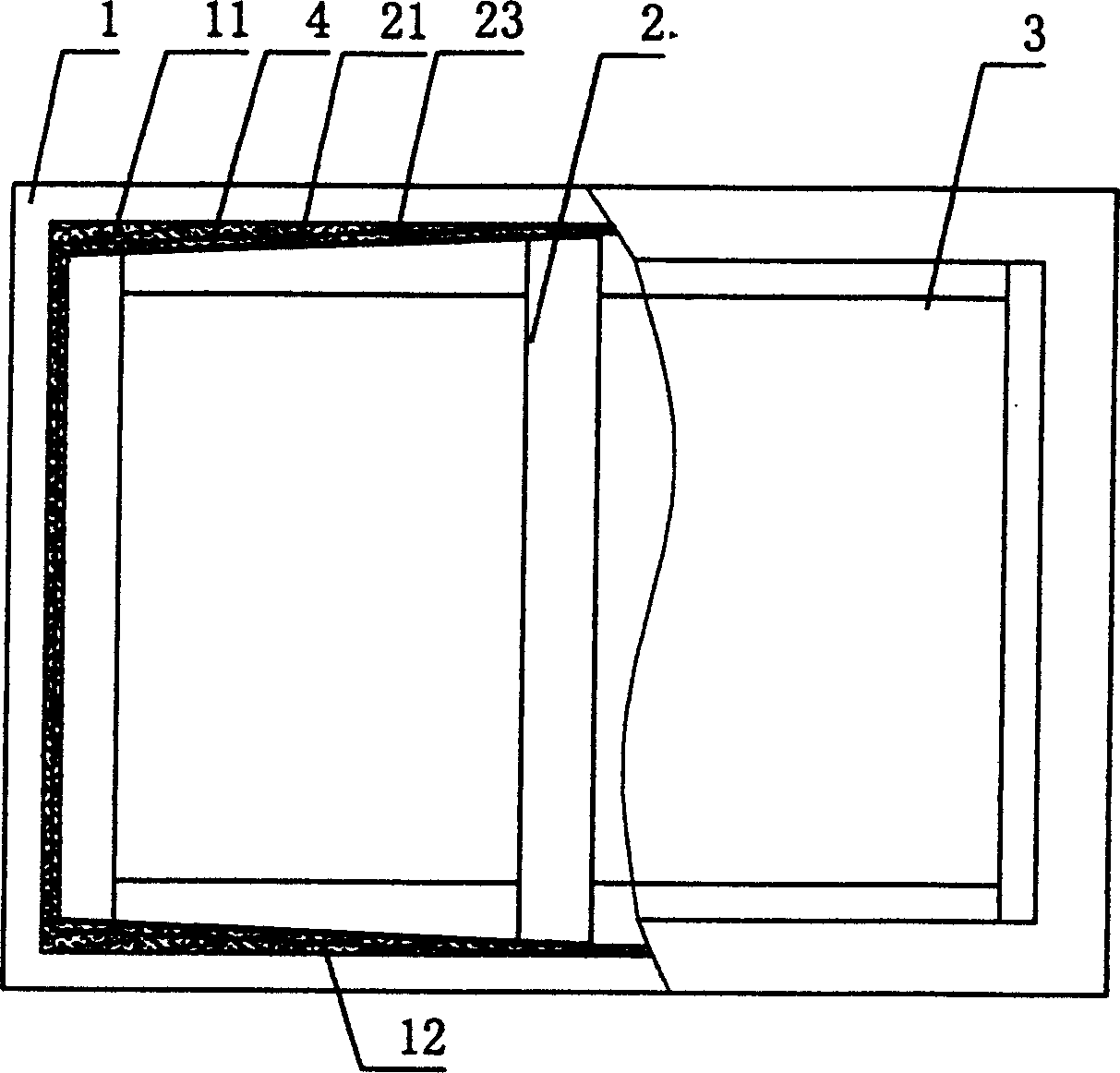 High tightness slide window