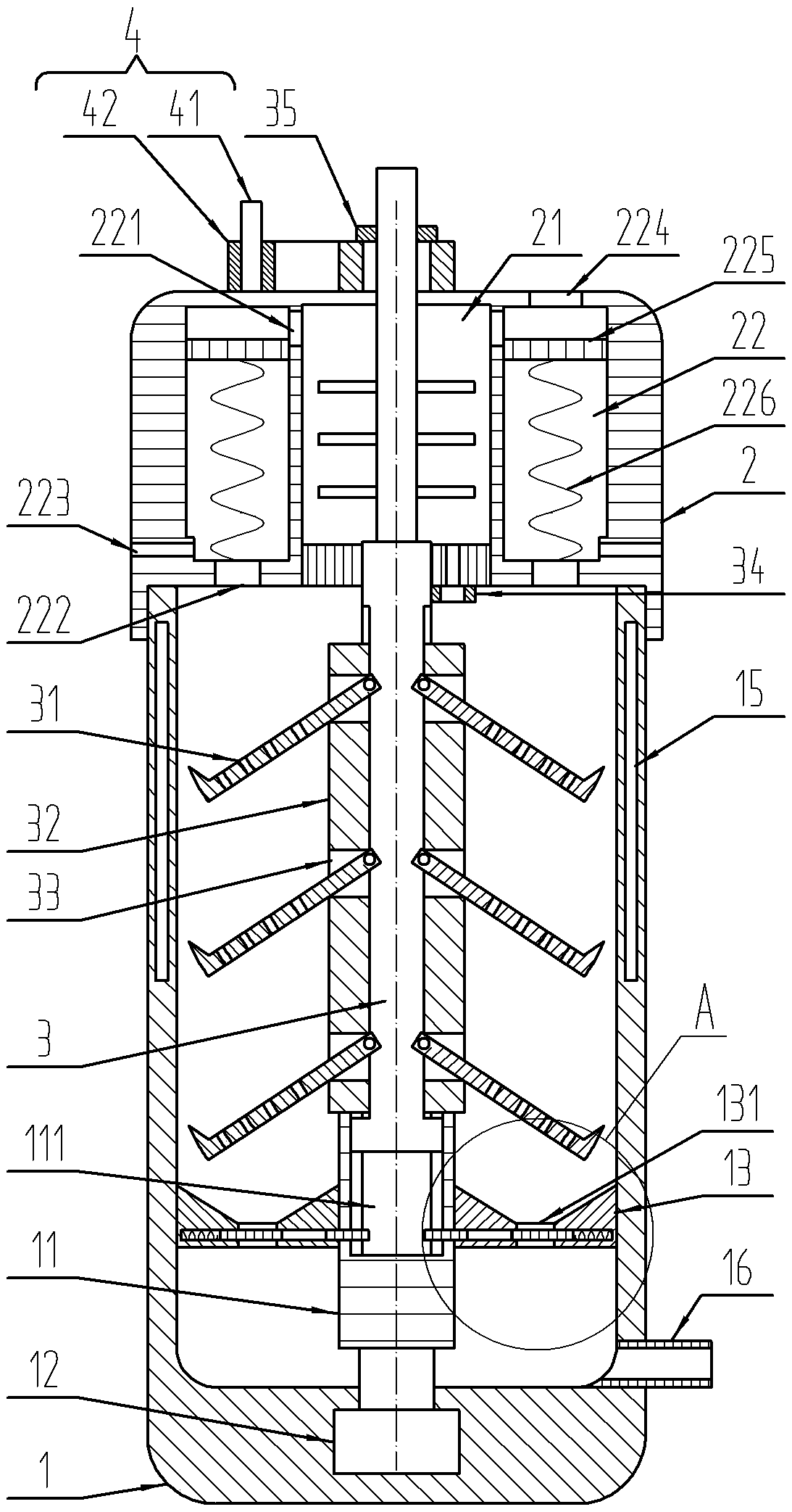 Method for reducing biological toxicity of antibiotic wastewater by redox