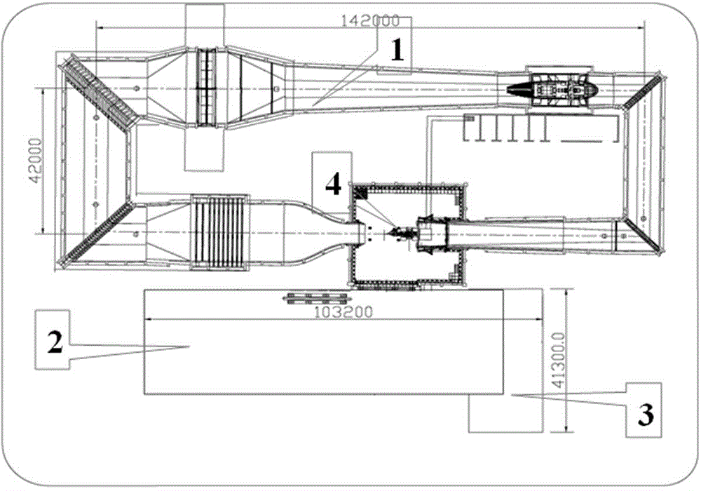 A construction method of high-precision special-shaped thin-walled concrete cavity structure