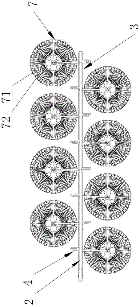 An automatic sorting device for wire drawing dies