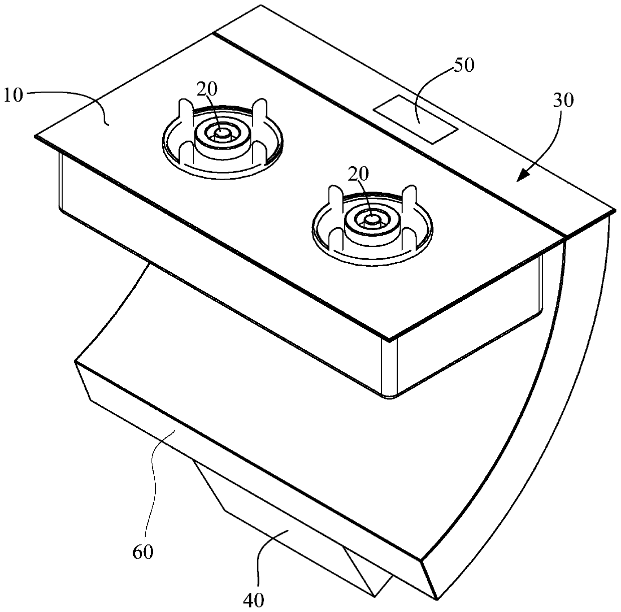 Smoke stove all-in-one machine