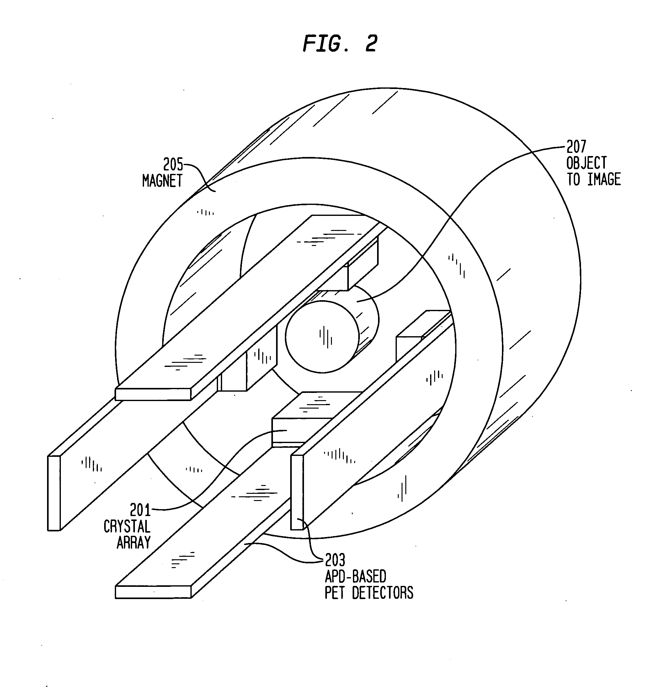 PET imaging system with APD-based PET detectors and three-dimensional positron-confining magnetic field