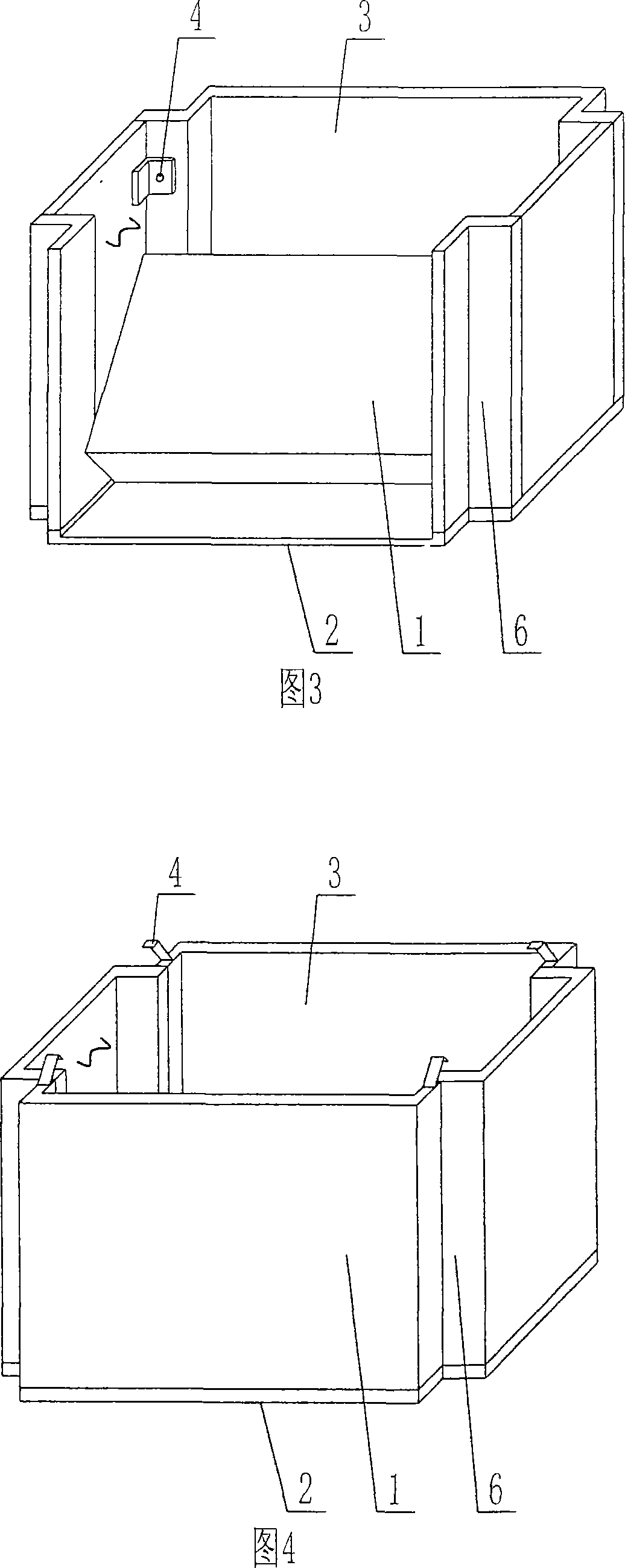 A formwork component shaping mould