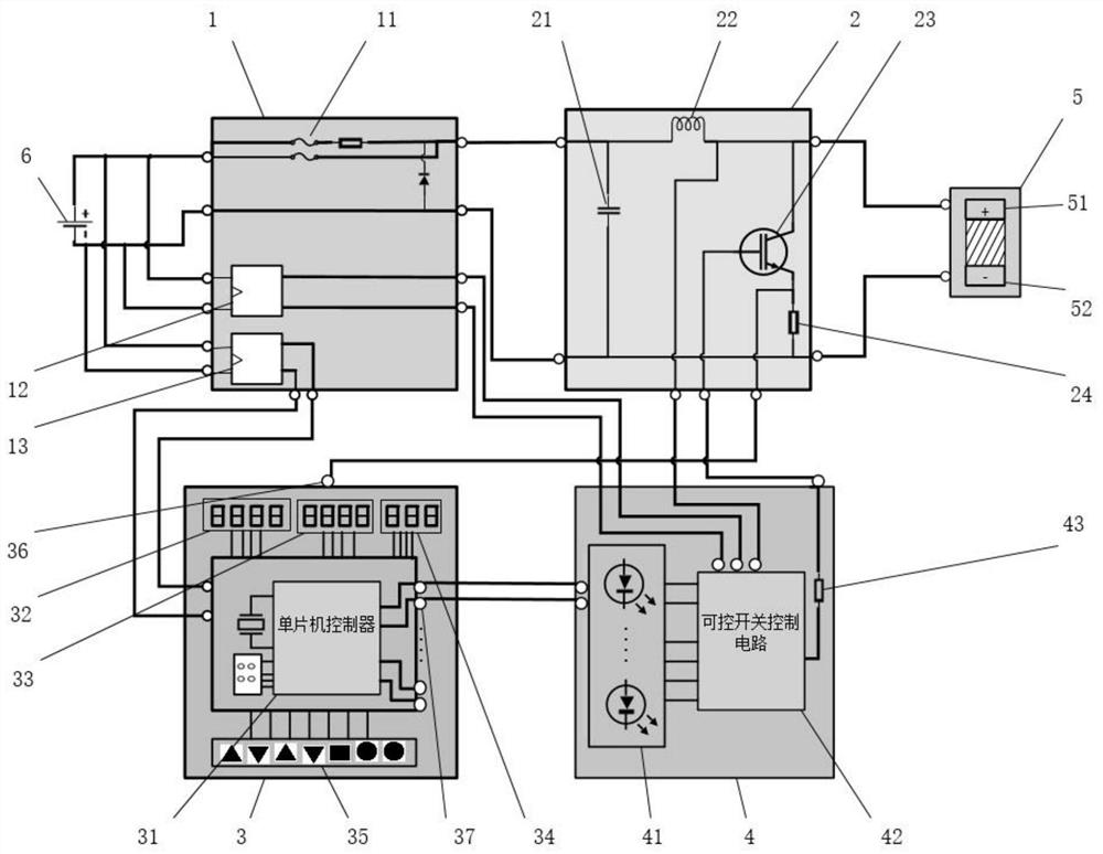 A modular satellite electric propulsion device with adjustable discharge pulse