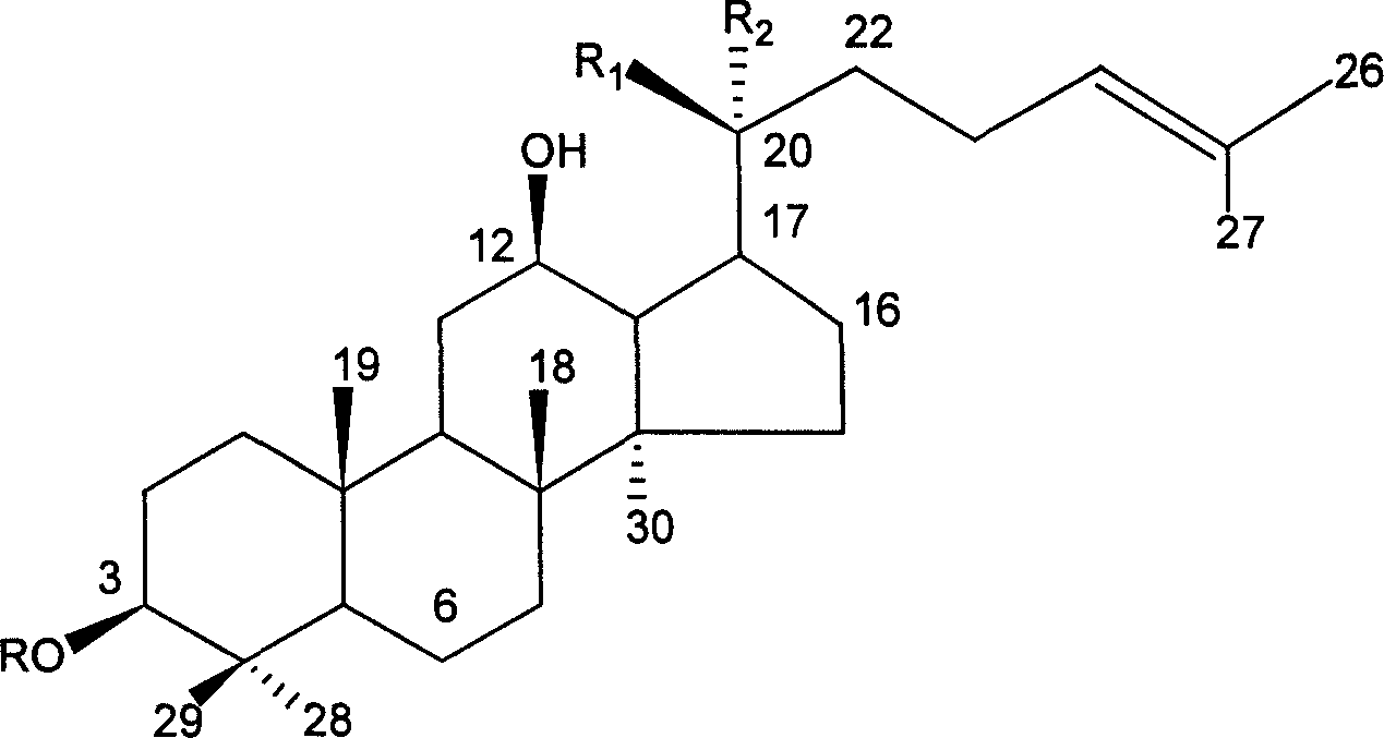 Use of ginsenosides Rh2, Ck and Rg3 in increasing myocardial contractility