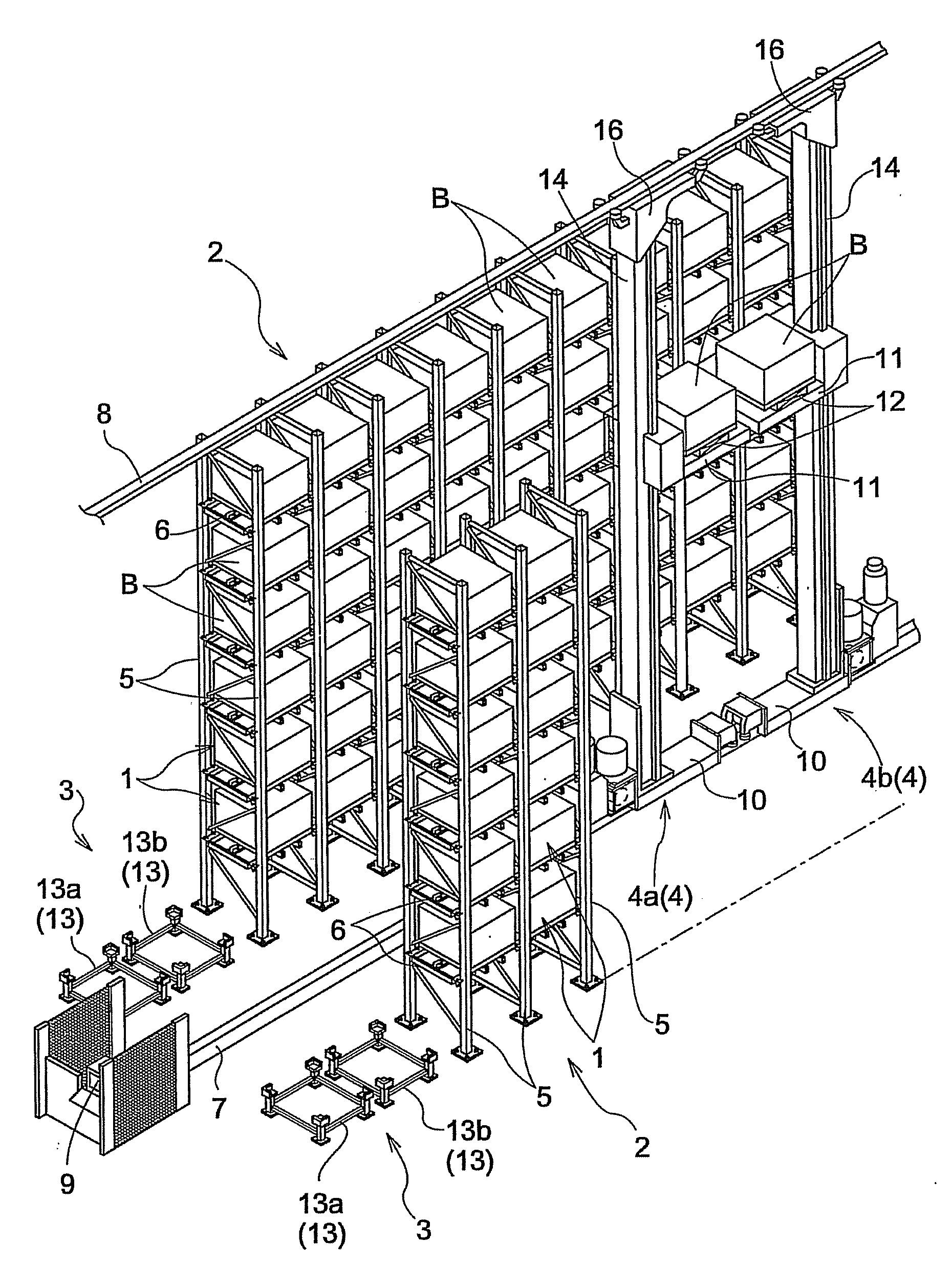 Article Transporting Apparatus and Method of Operating the Apparatus