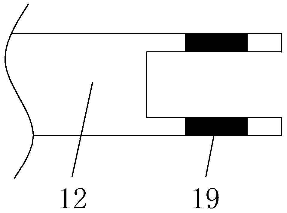 A cable bridge device for power distribution engineering